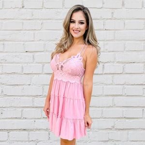 Pink dress